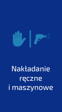 Nakładanie ręczne i maszynowe